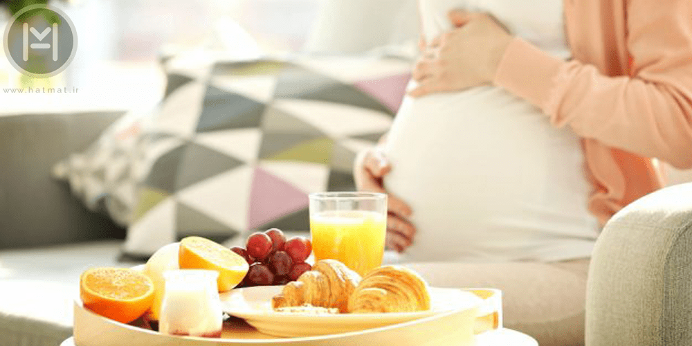 اهمیت تغذیه در دوران بارداری