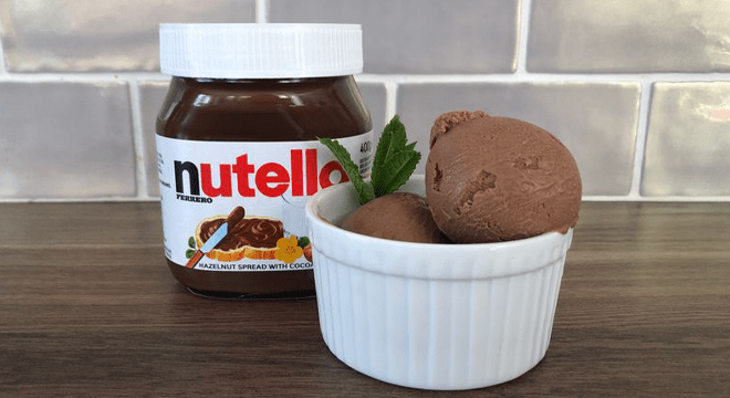 بستنی نوتلا – 3 دستورالعمل تهیه بستنی با نوتلا